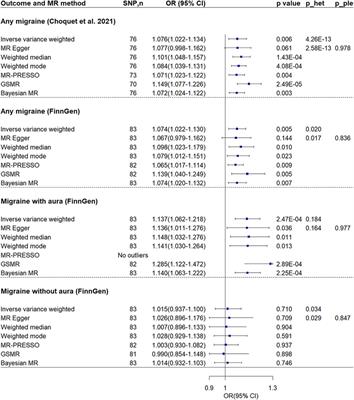 Association between migraine and venous thromboembolism: a Mendelian randomization and genetic correlation study